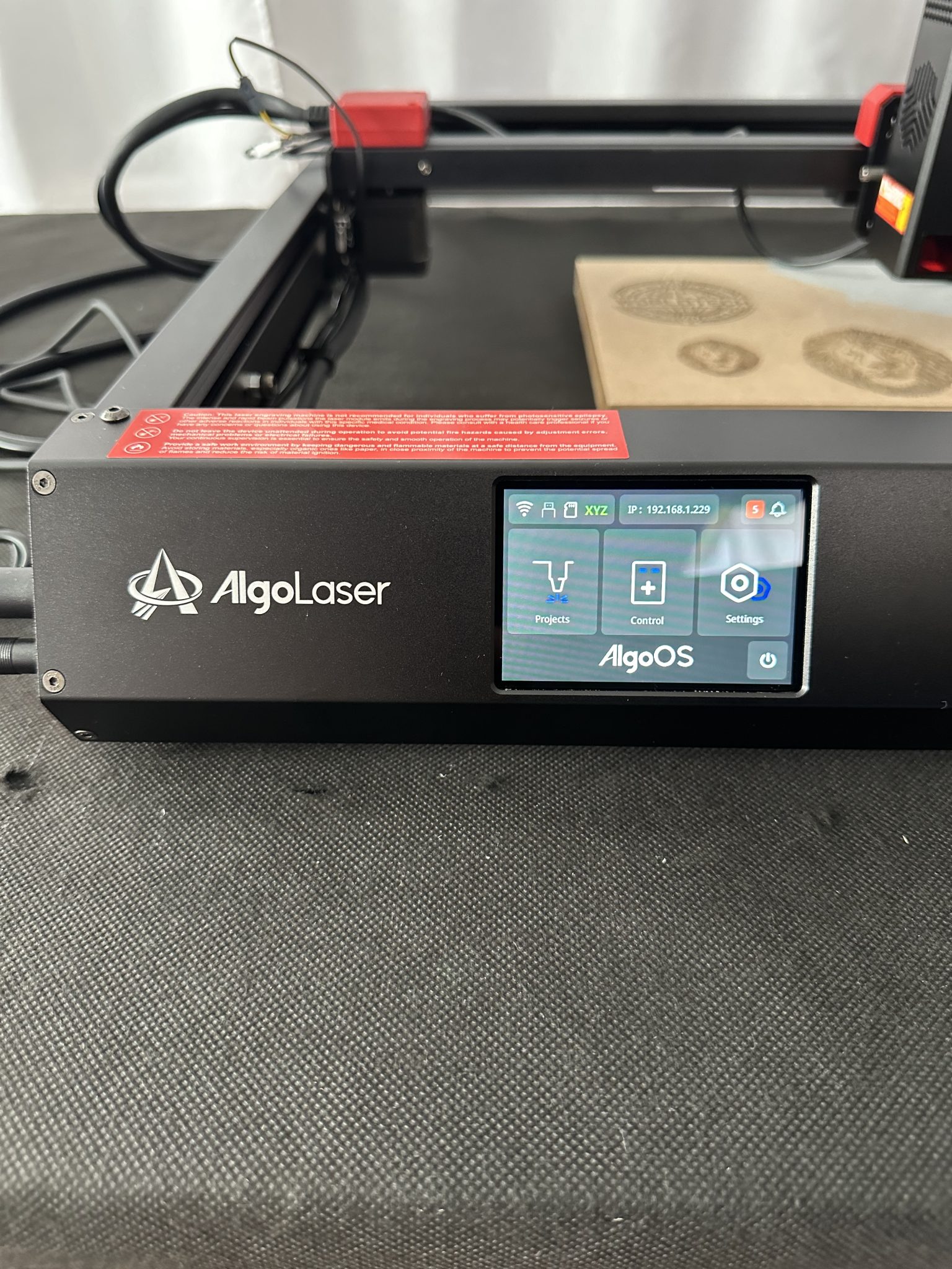 screen Algolaser MK2